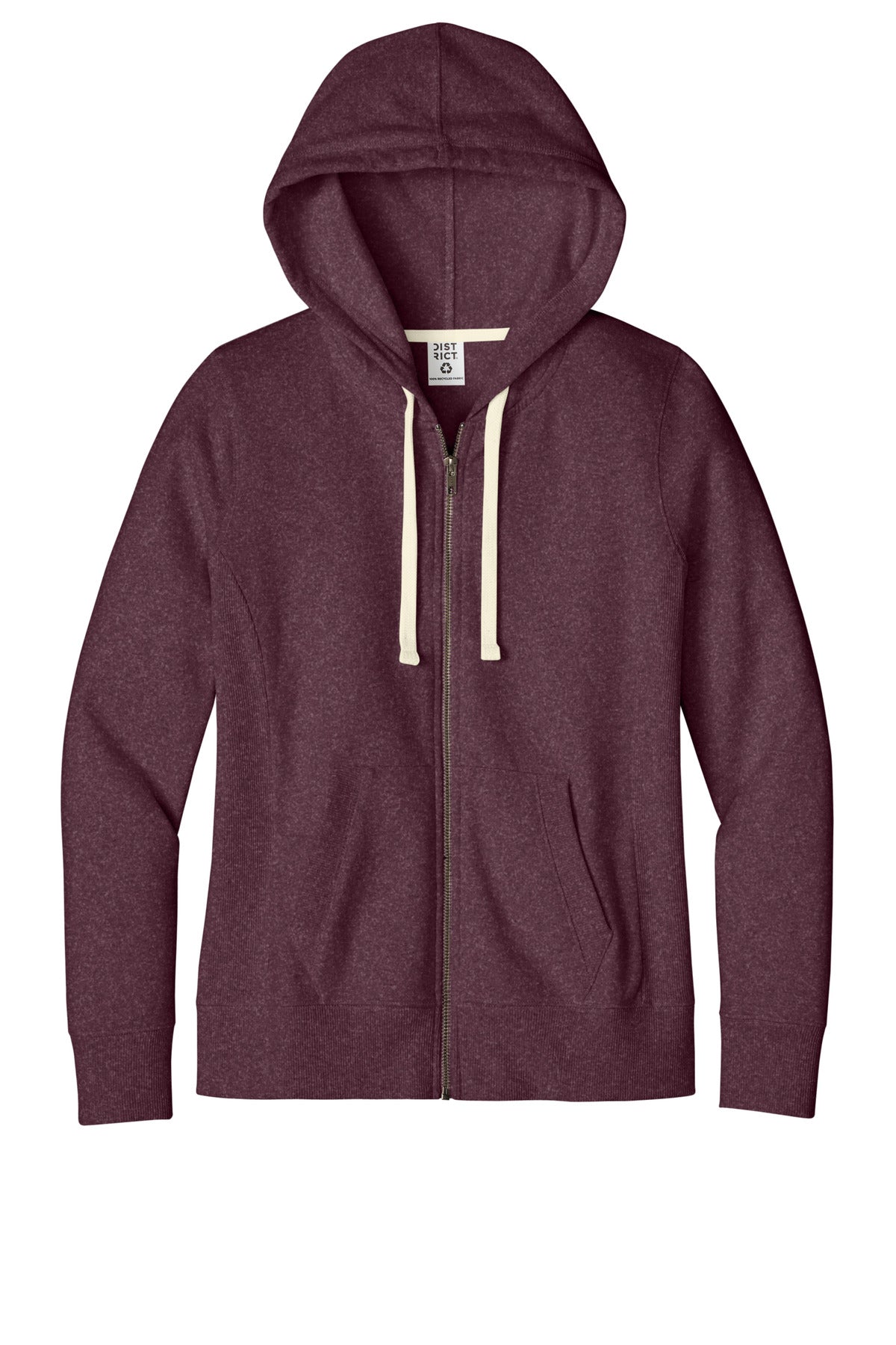 District® Women's Re-FleeceFull-Zip Hoodie DT8103