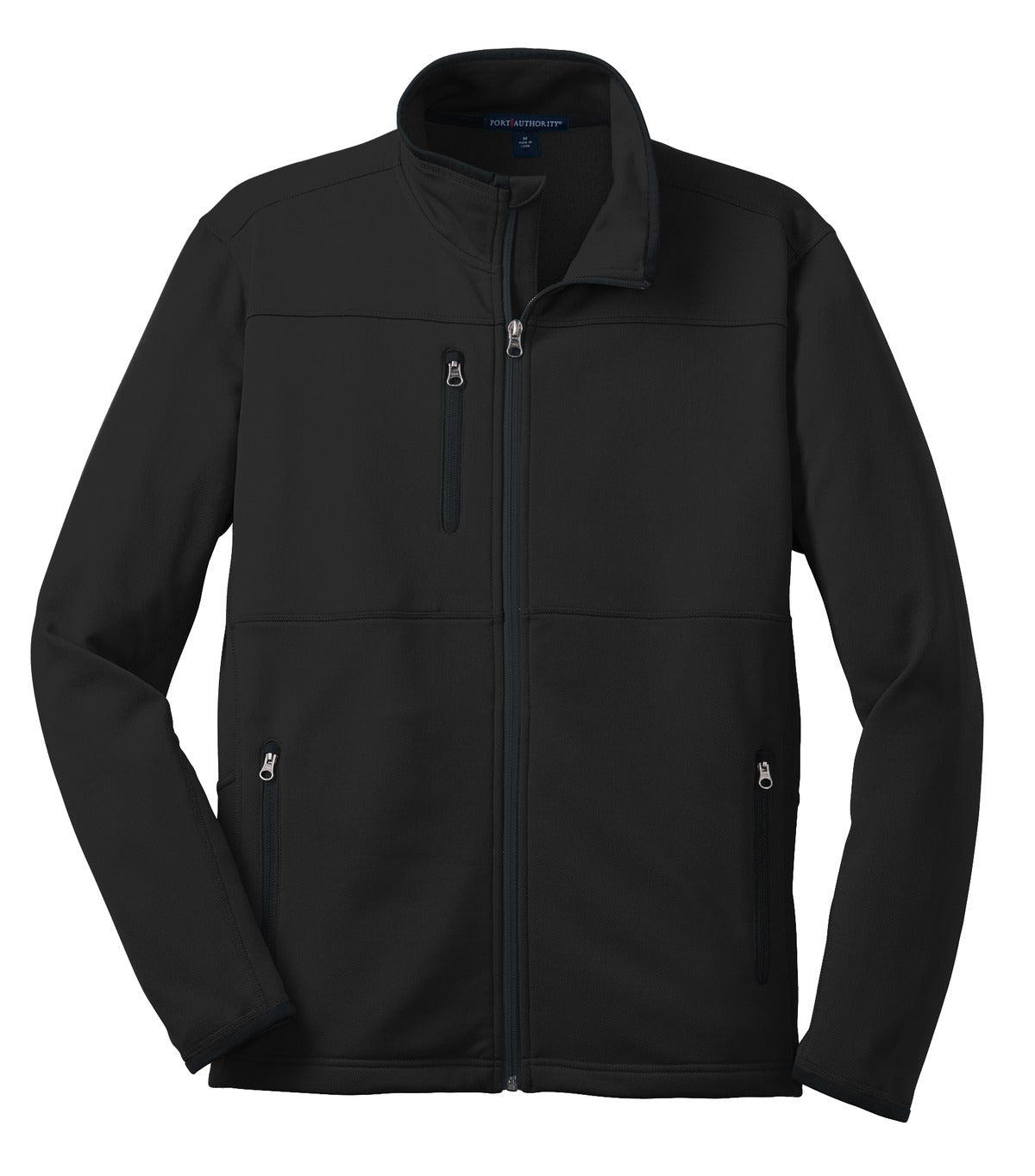 Port Authority® Pique Fleece Jacket. F222 - hero