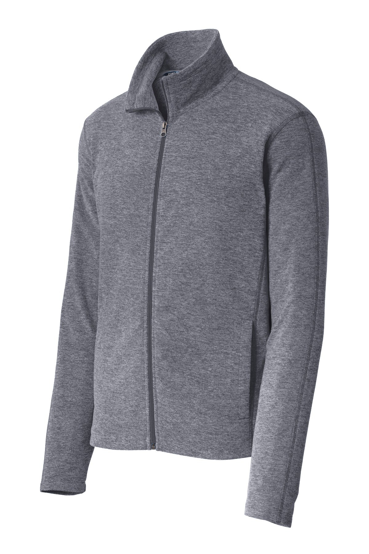 Port Authority® Heather Microfleece Full-Zip Jacket. F235