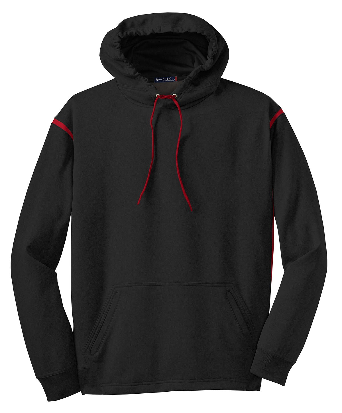 Sport-Tek® Tech Fleece Colorblock Hooded Sweatshirt. F246