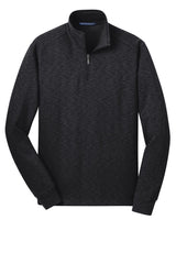 Port Authority® Slub Fleece 1/4-Zip Pullover. F295 - hero