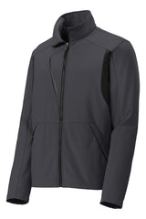 Port Authority® Back-Block Soft Shell Jacket. J336 - hero