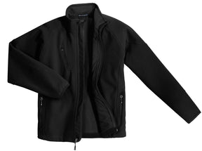 Port Authority® Textured Soft Shell Jacket. J705 - hero