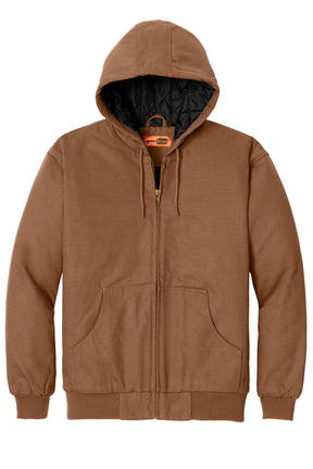 CornerStone® - Duck Cloth Hooded Work Jacket. J763H - hero