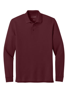 Port Authority® Wearever Signature Pique Long Sleeve Polo K200LS - hero