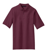 Port Authority® Silk Touch Polo with Pocket. K500P