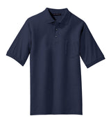 Port Authority® Silk Touch Polo with Pocket. K500P