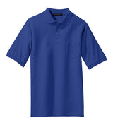 Port Authority® Silk Touch Polo with Pocket. K500P