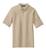 Port Authority® Silk Touch Polo with Pocket. K500P
