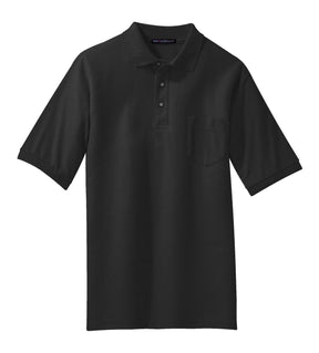 Port Authority® Silk Touch Polo with Pocket. K500P - hero