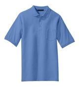 Port Authority® Silk Touch Polo with Pocket. K500P
