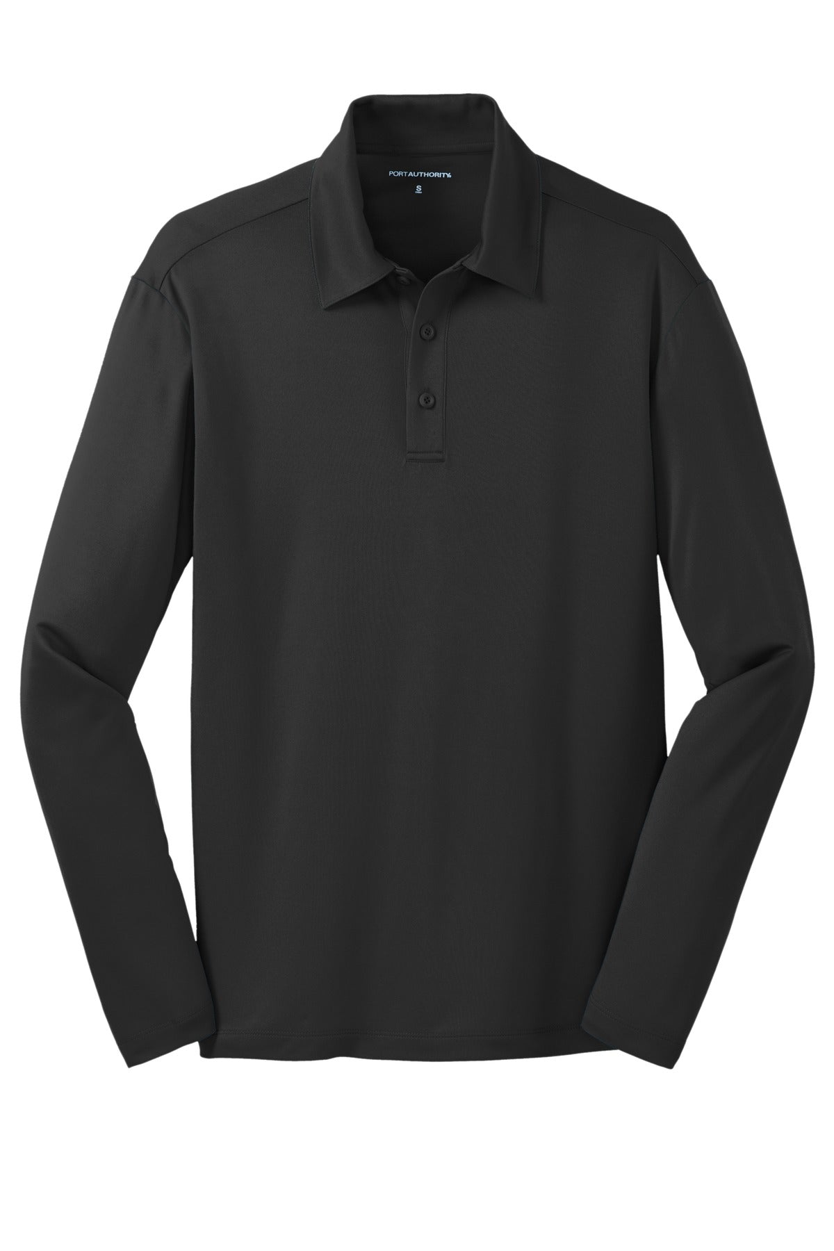 Port Authority® Silk Touch Performance Long Sleeve Polo. K540LS - hero