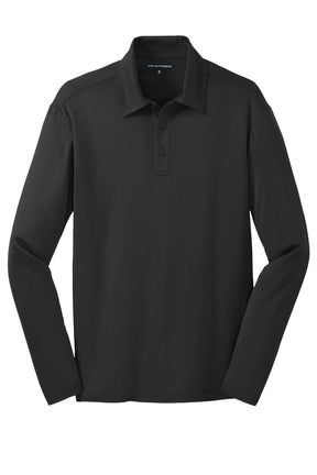 Port Authority® Silk Touch Performance Long Sleeve Polo. K540LS - hero