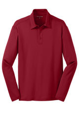 Port Authority® Silk Touch Performance Long Sleeve Polo. K540LS