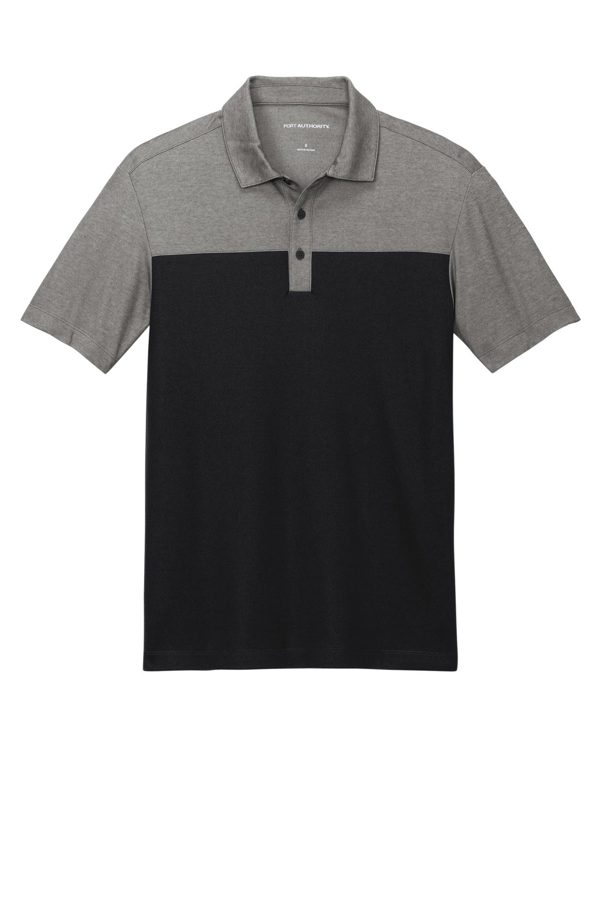 Port Authority® Fine Pique Blend Blocked Polo K831