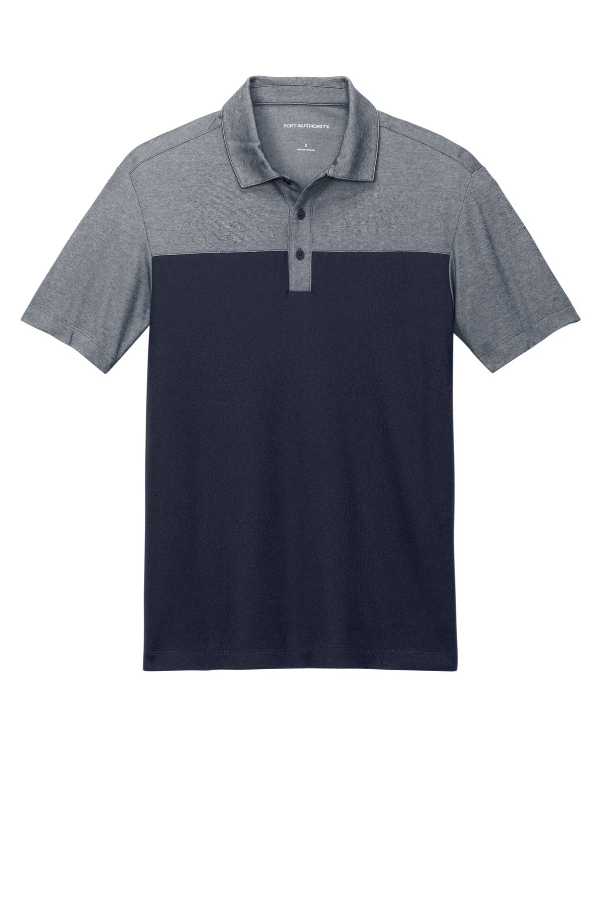 Port Authority® Fine Pique Blend Blocked Polo K831