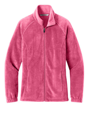 Port Authority® Women's Plush Fleece Full-Zip Jacket L190 - hero