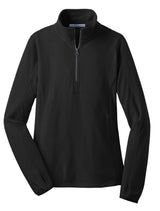 Port Authority® Women's Microfleece 1/2-Zip Pullover. L224 - hero