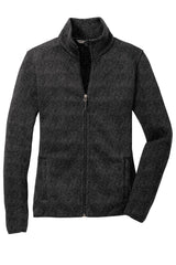 Port Authority® Women's Sweater Fleece Jacket. L232 - hero