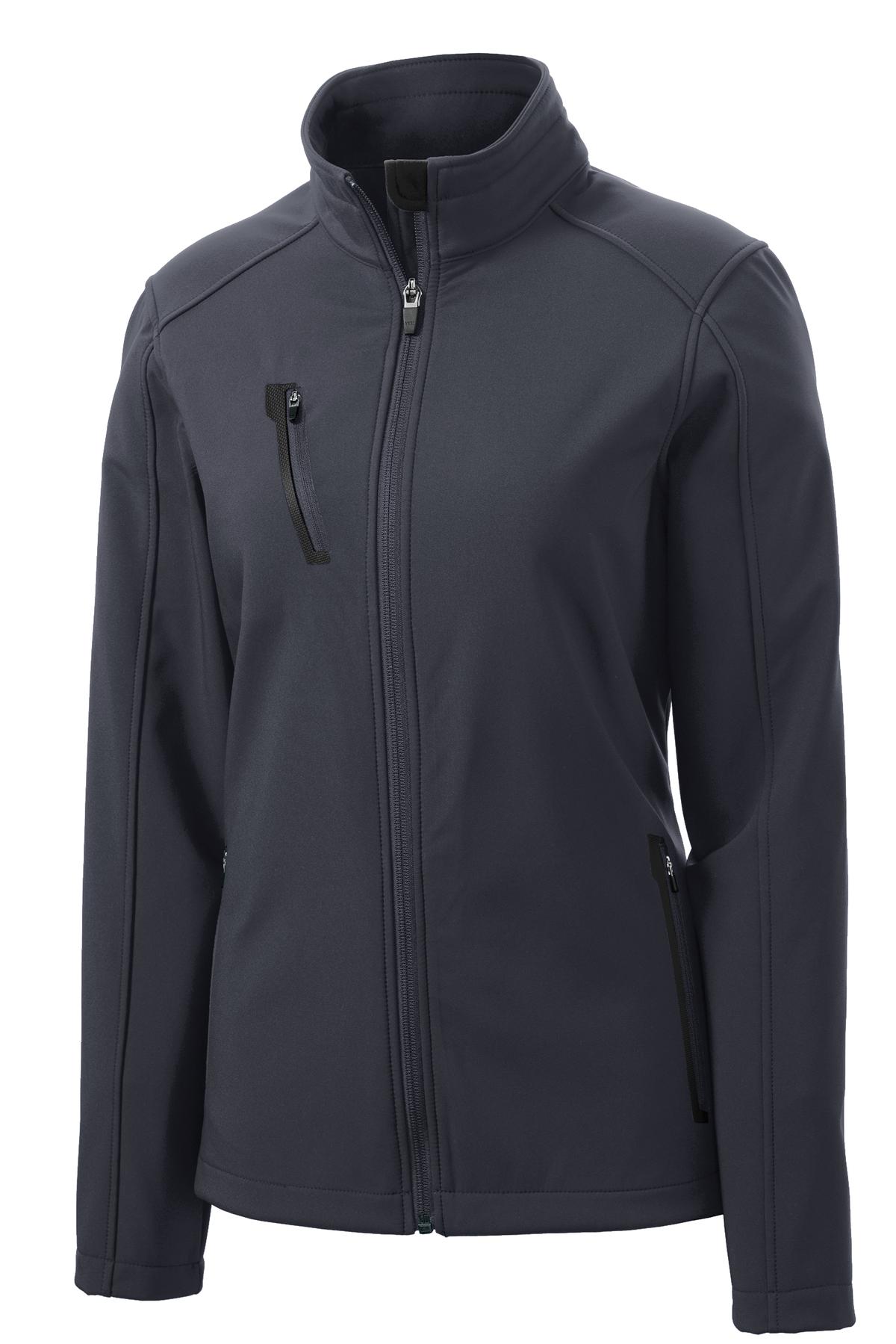 Port Authority® Women's Welded Soft Shell Jacket. L324 - hero