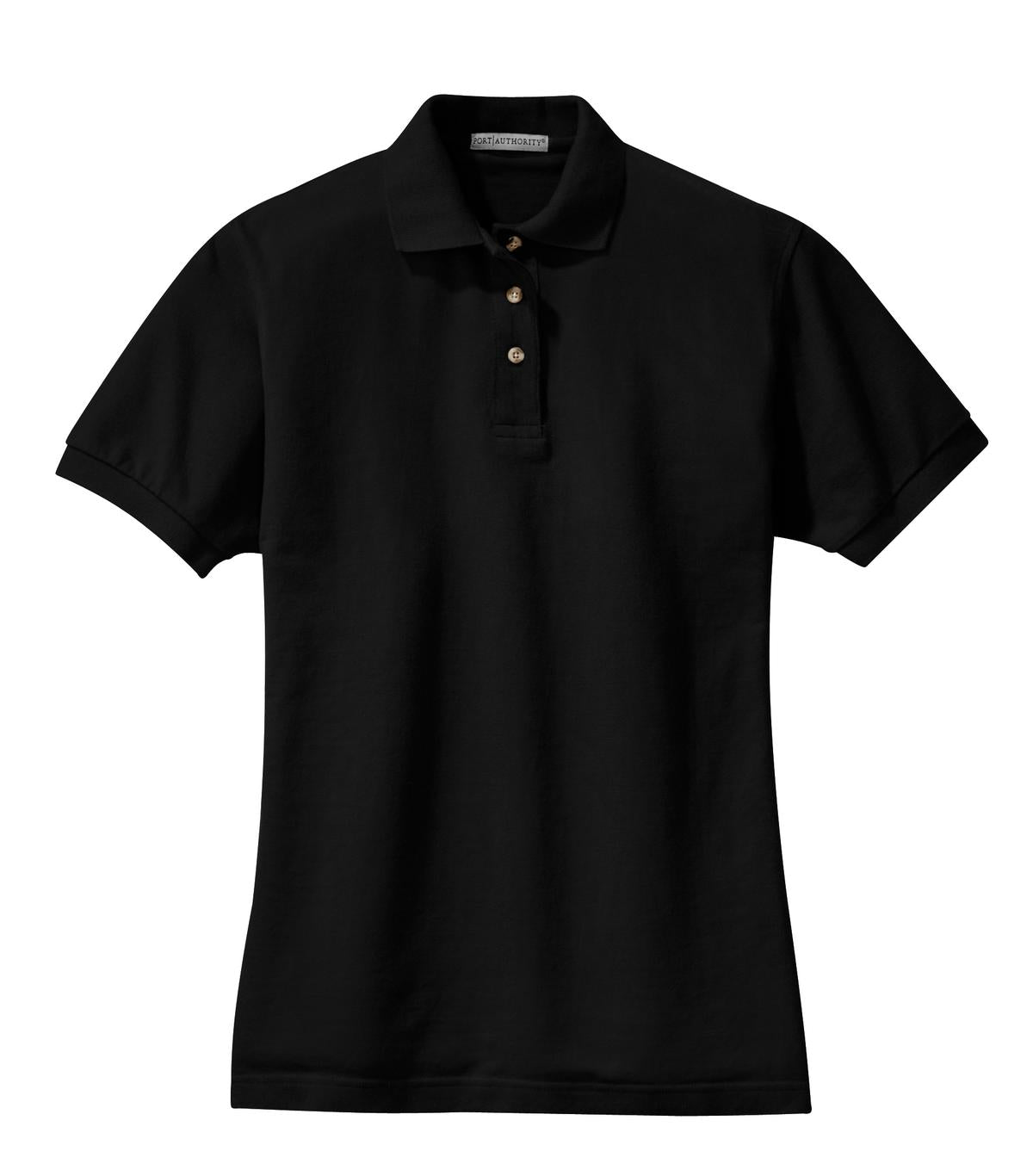 Port Authority® Women's Heavyweight Cotton Pique Polo. L420