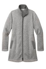 Port Authority® Women's Arc Sweater Fleece Long Jacket L425 - hero