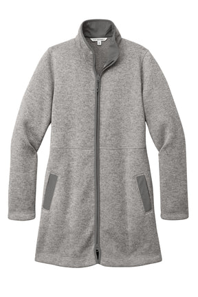 Port Authority® Women's Arc Sweater Fleece Long Jacket L425 - hero