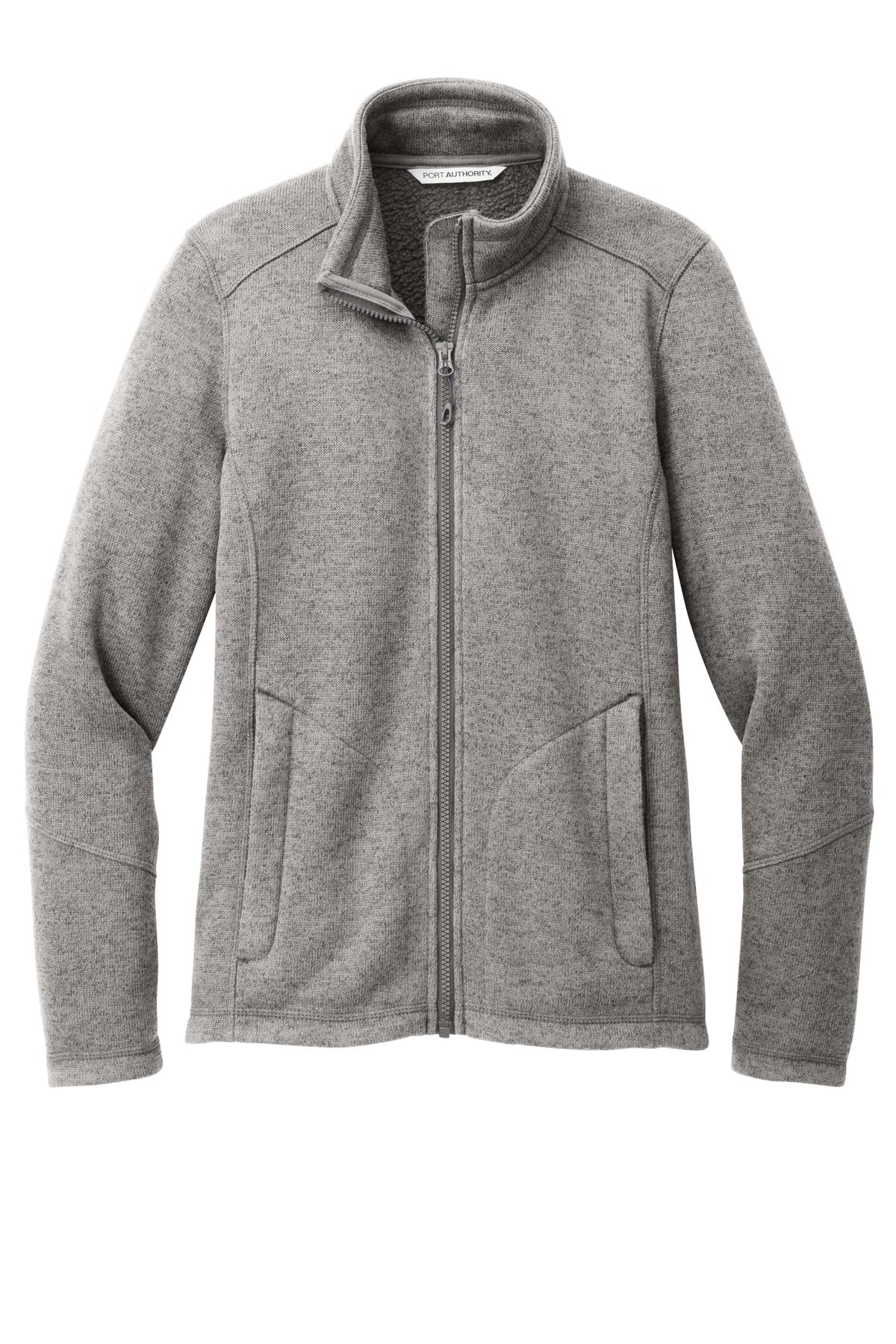 Port Authority® Women's Arc Sweater Fleece Jacket L428 - hero