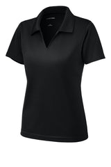 Sport-Tek® Women's Dri-Mesh® V-Neck Polo. L469 - hero