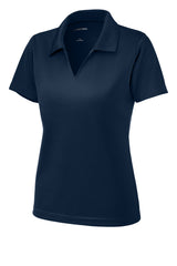 Sport-Tek® Women's Dri-Mesh® V-Neck Polo. L469