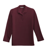 Port Authority® Women's Silk Touch Long Sleeve Polo. L500LS