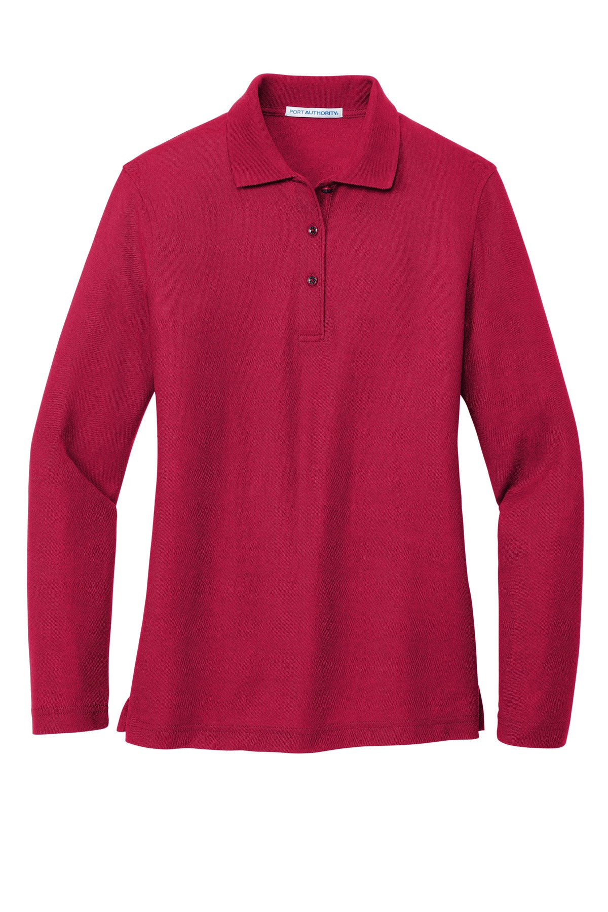 Port Authority® Women's Silk Touch Long Sleeve Polo. L500LS