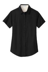 Port Authority® Women's Short Sleeve Easy Care Shirt. L508 - hero