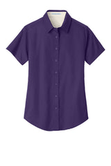 Port Authority® Women's Short Sleeve Easy Care Shirt. L508