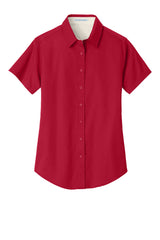 Port Authority® Women's Short Sleeve Easy Care Shirt. L508