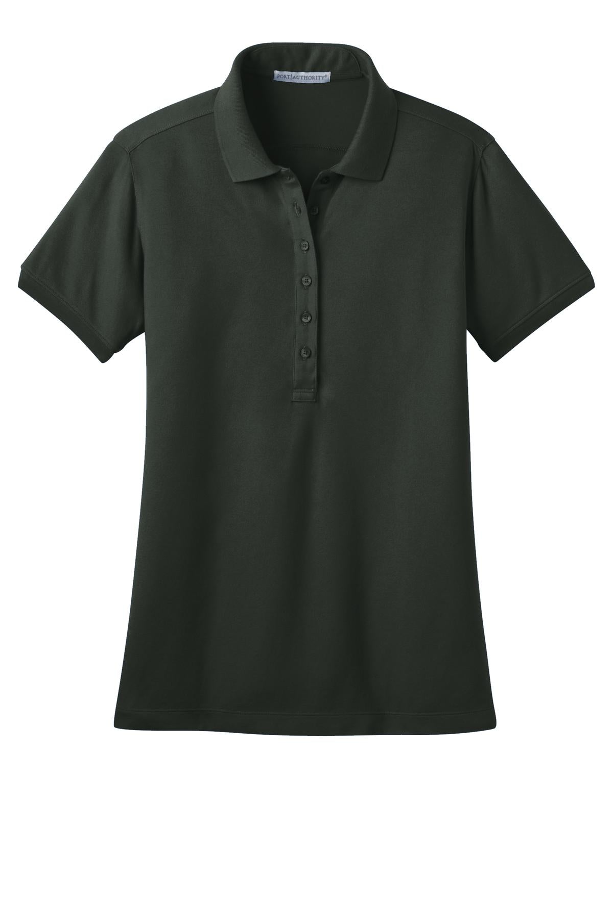 Port Authority® Women's Stretch Pique Polo. L555