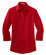 Port Authority® Women's 3/4-Sleeve Easy Care Shirt. L612