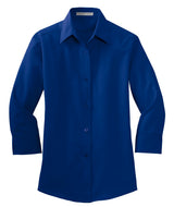 Port Authority® Women's 3/4-Sleeve Easy Care Shirt. L612