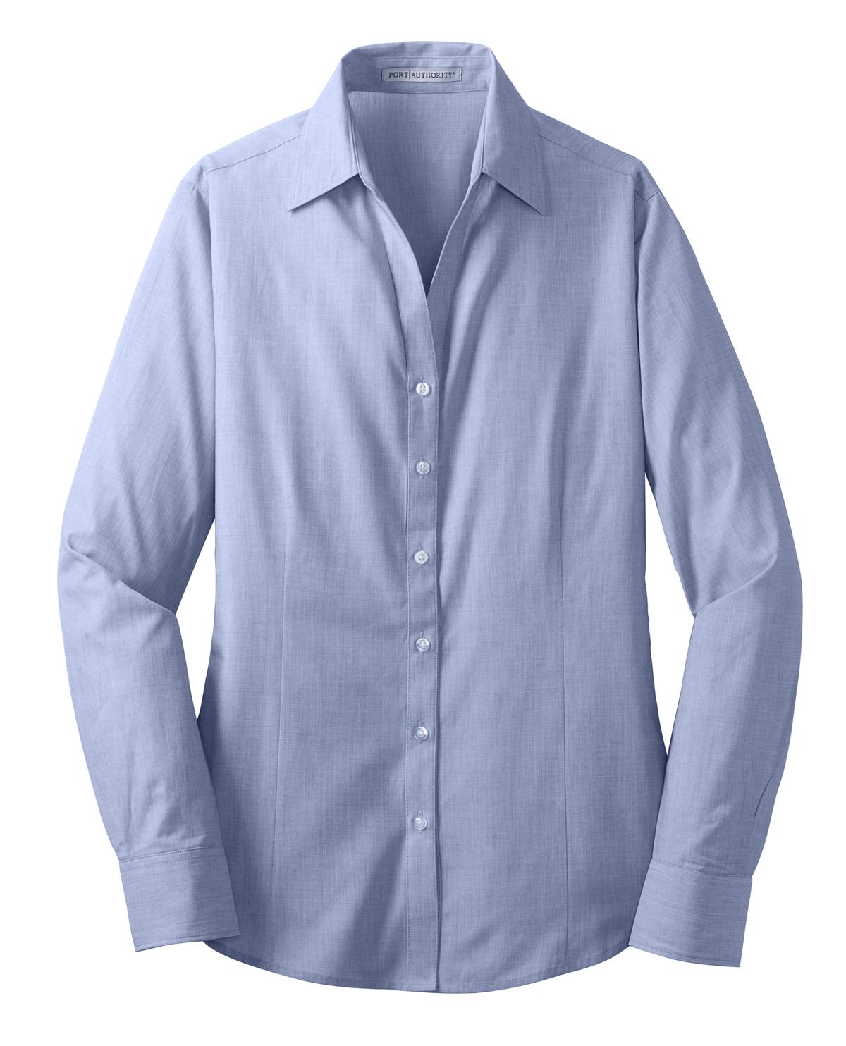 Port Authority® Women's Crosshatch Easy Care Shirt. L640 - hero
