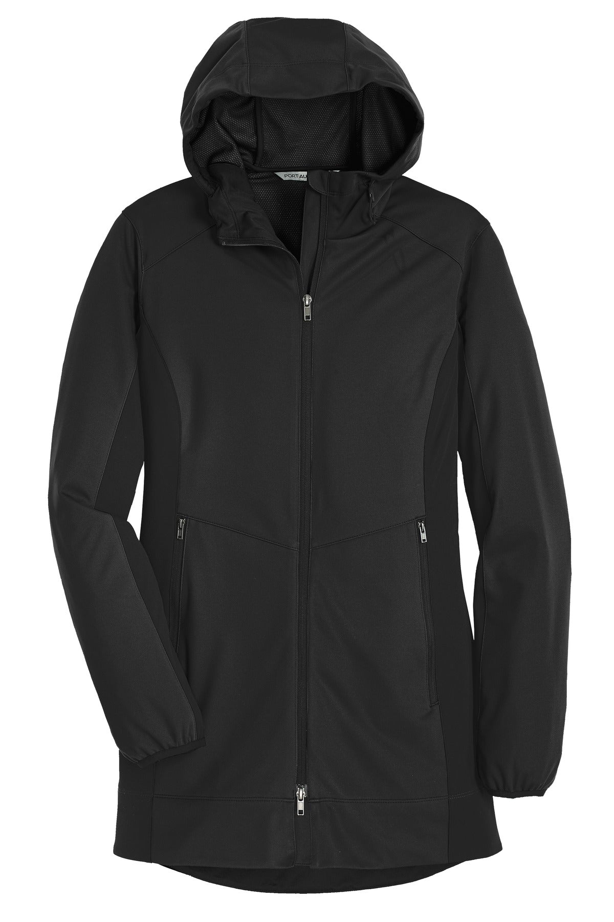 Port Authority® Women's Active Hooded Soft Shell Jacket. L719 - hero