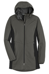 Port Authority® Women's Active Hooded Soft Shell Jacket. L719