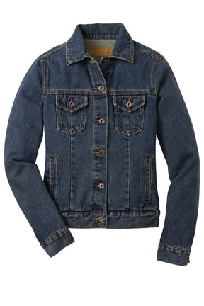 Port Authority® Women's Denim Jacket. L7620 - hero