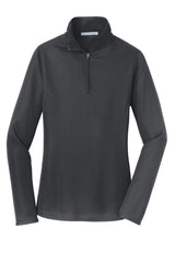 Port Authority® Women's Pinpoint Mesh 1/2-Zip . L806 - hero