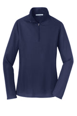 Port Authority® Women's Pinpoint Mesh 1/2-Zip . L806