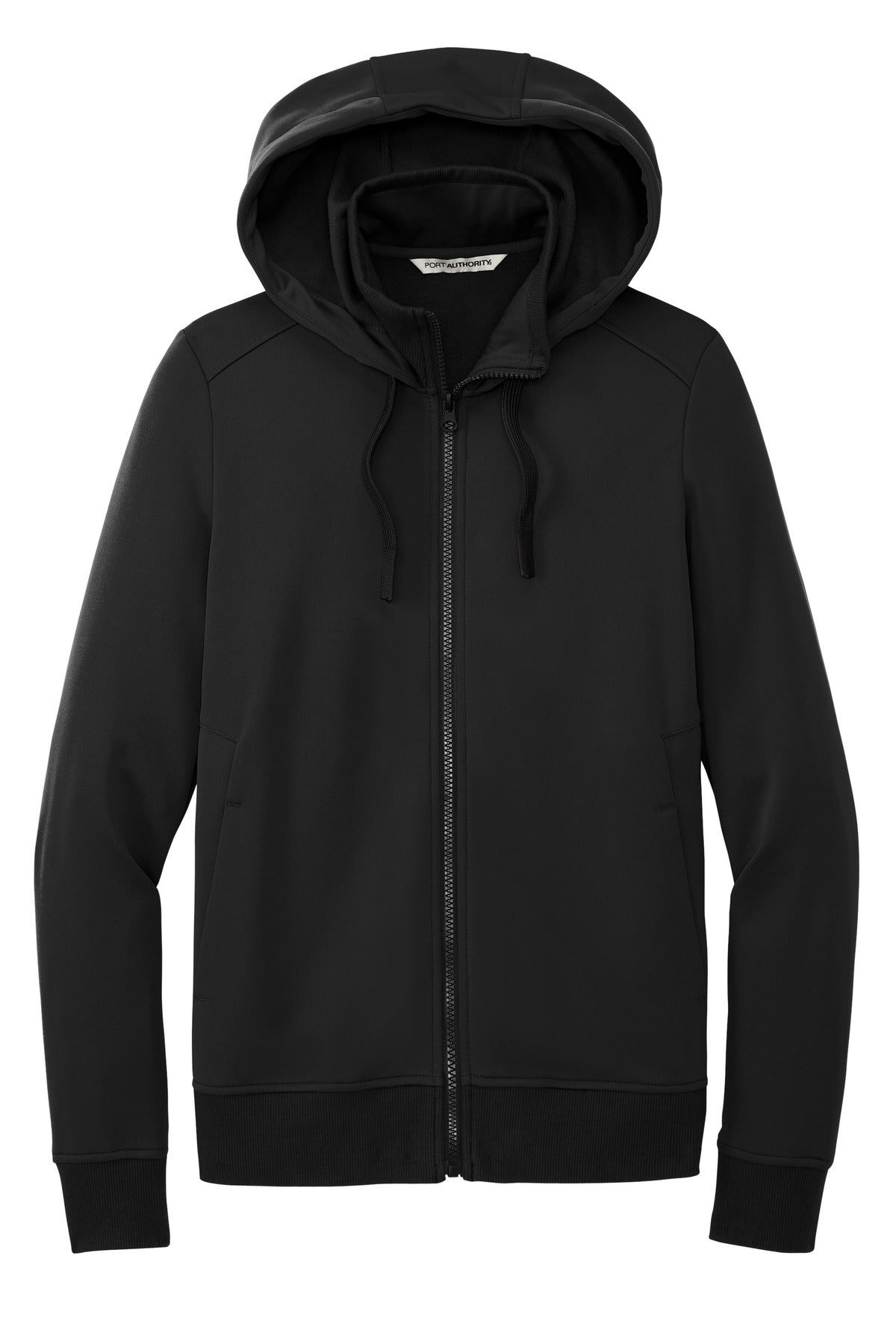 Port Authority® Women's Smooth Fleece Hooded Jacket L814 - hero