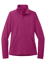 Port Authority® Women's Accord Stretch Fleece Full-Zip LK595 - hero