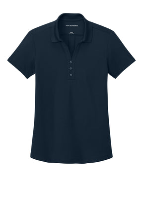 Port Authority® Women's Plaited Pique Polo LK620 - hero