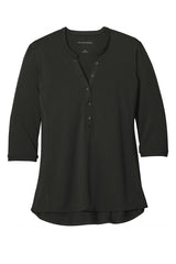 Port Authority ® Women's UV Choice Pique Henley LK750 - hero