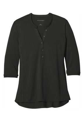 Port Authority ® Women's UV Choice Pique Henley LK750 - hero
