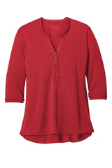 Port Authority ® Women's UV Choice Pique Henley LK750